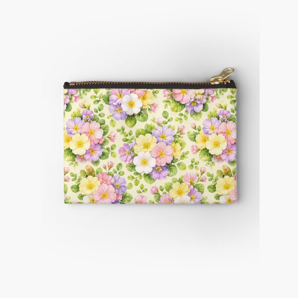 Item preview, Primrose Spring Garden Watercolor Seamless Floral Pattern designed and sold by Inkworksbyshery.