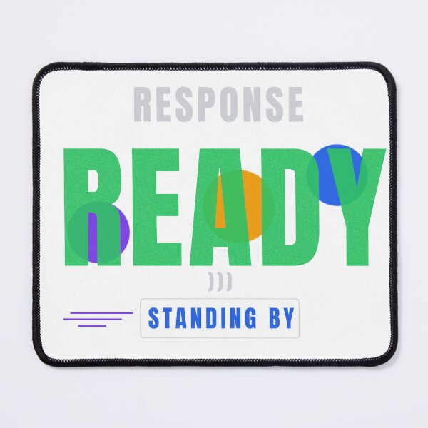 Item preview, Response Ready | Modern Tech Typography Design designed and sold by HeartAndArtShop.