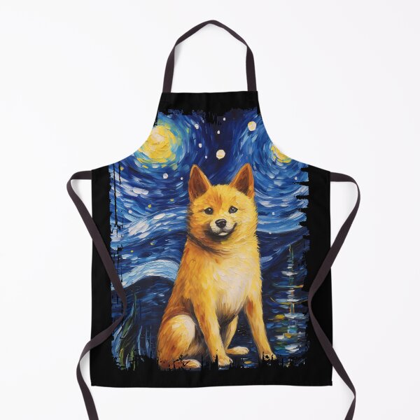 Item preview, Funny Shiba INu Starry Night Illustration Mom Dad Kids designed and sold by rafaeltto.