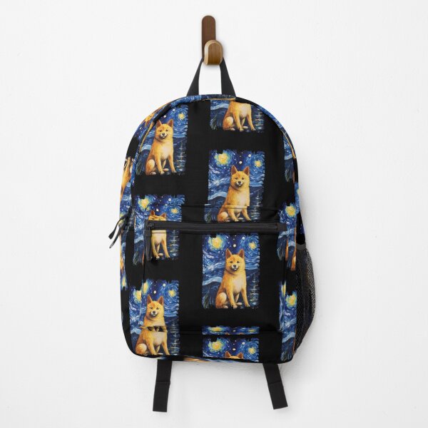 Item preview, Funny Shiba INu Starry Night Illustration Mom Dad Kids designed and sold by rafaeltto.
