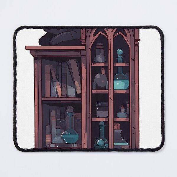 Item preview, Cat Witch Hat Bookshelf designed and sold by IllumeInk.
