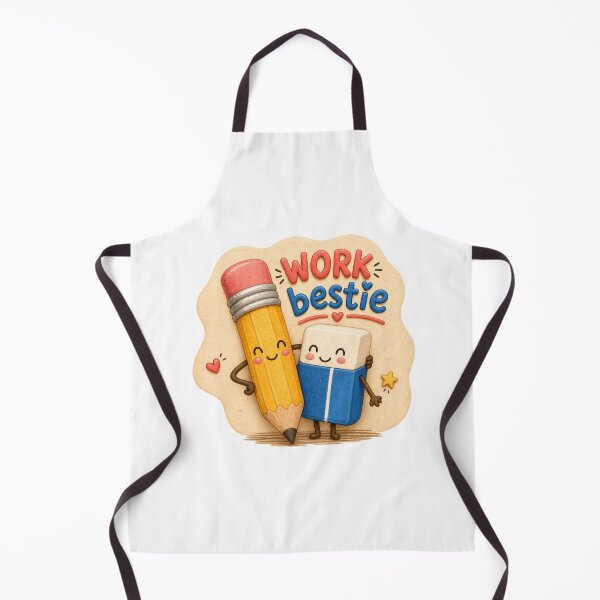 Item preview, Work Bestie Pencil Eraser designed and sold by olosra.
