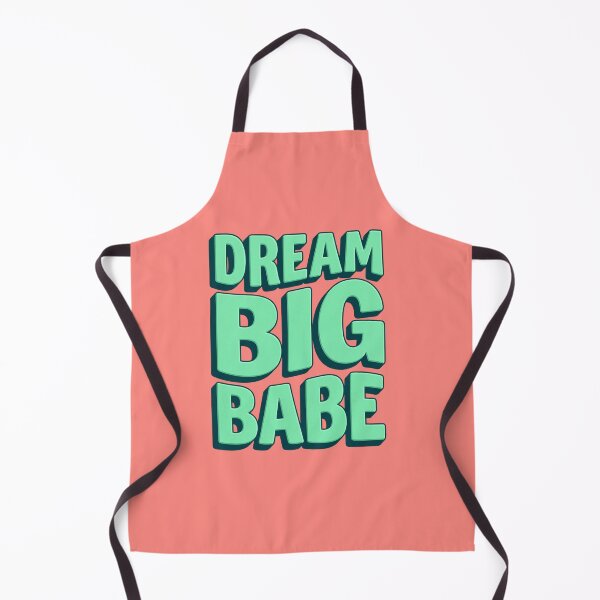 Item preview, Dream Big Babe - 3D Bubble Letters Pastel Retro Typography designed and sold by alizvisions.