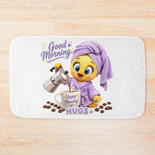 Item preview, Good Morning Monday Hugs designed and sold by BlissBlvdShop.