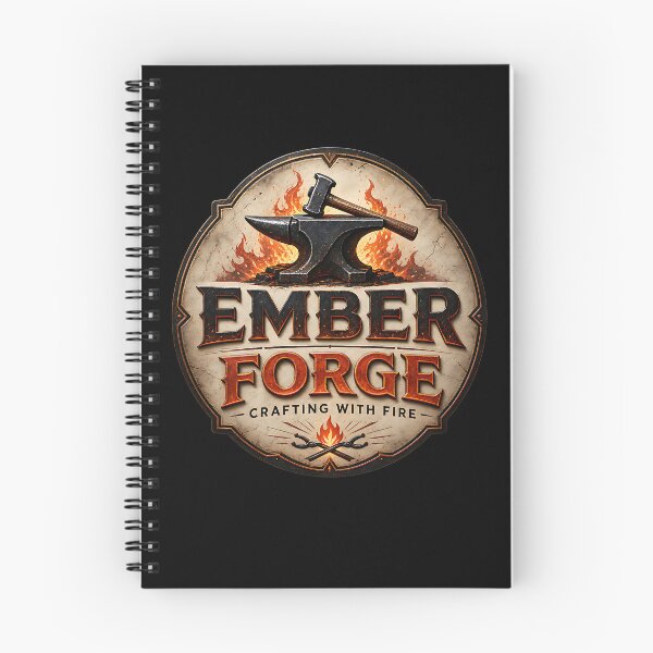 Item preview, Ember Forge Fire Crafts designed and sold by FreshPixelArt.