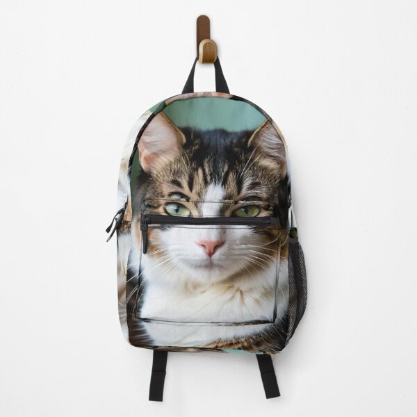 Item preview, Animals - Tabby Cat Portrait, Intense Green-Yellow Gaze designed and sold by DoodyPets.