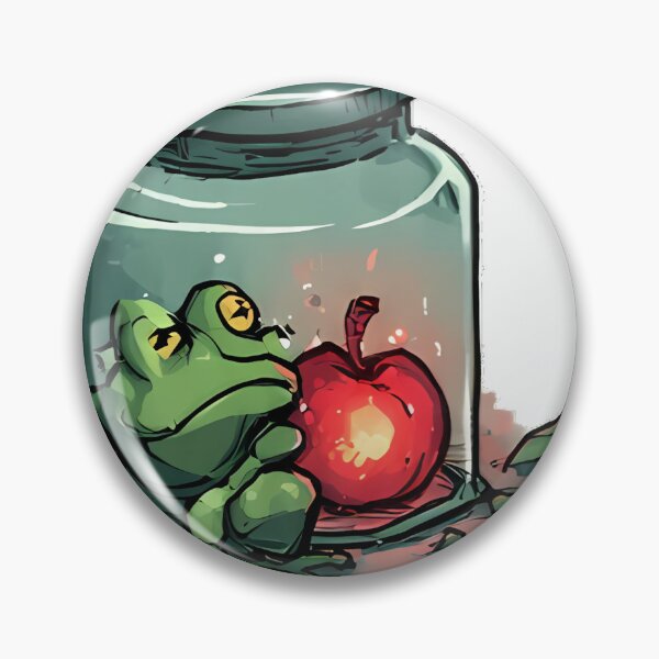Item preview, Frog Poison Apple Jar designed and sold by IllumeInk.