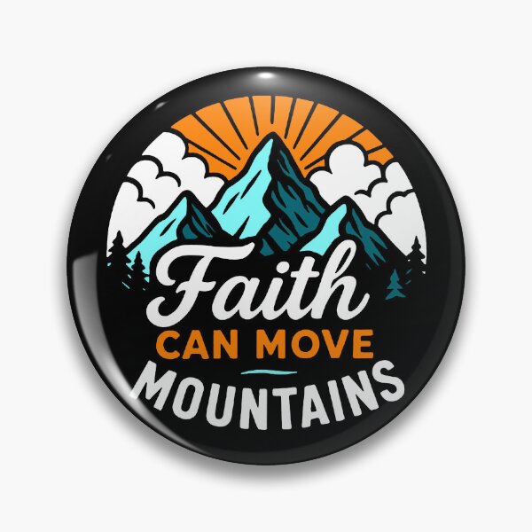 Item preview, Matthew 17:20 Faith Can Move Mountains designed and sold by plushism.