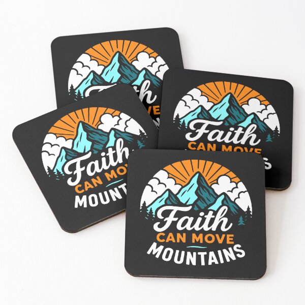 Item preview, Matthew 17:20 Faith Can Move Mountains designed and sold by plushism.