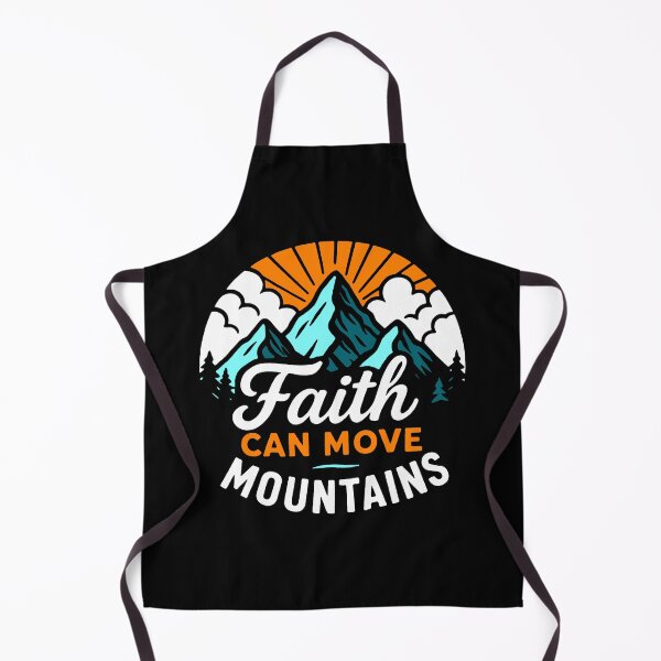 Item preview, Matthew 17:20 Faith Can Move Mountains designed and sold by plushism.
