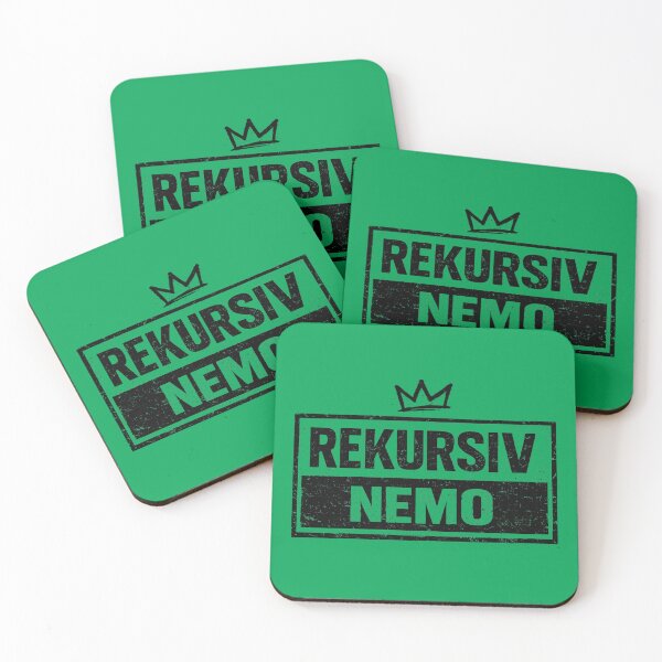 Item preview, REKursiv NEMO, Black Transparent Logo, Experimental Music designed and sold by Burn-Ego.
