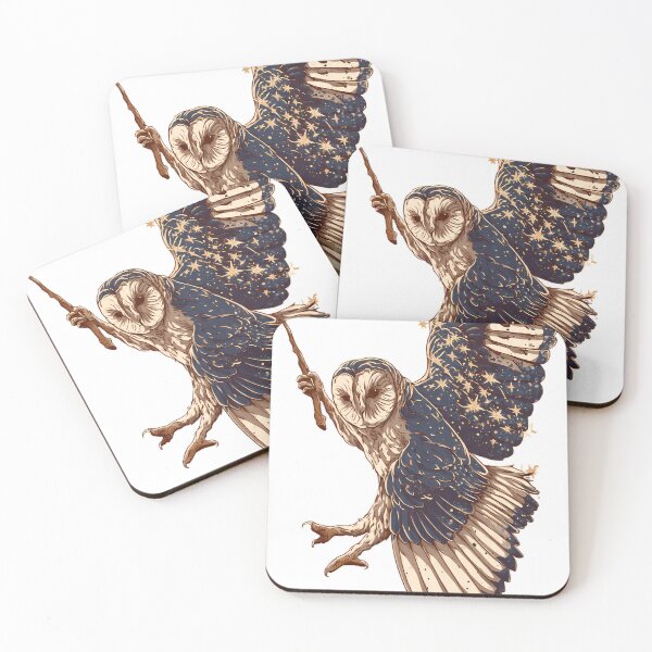 Item preview, Owl Celestial Wand Star designed and sold by IllumeInk.