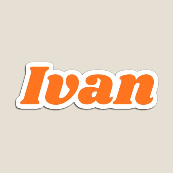 Item preview, Ivan Name, Orange designed and sold by RedParker.