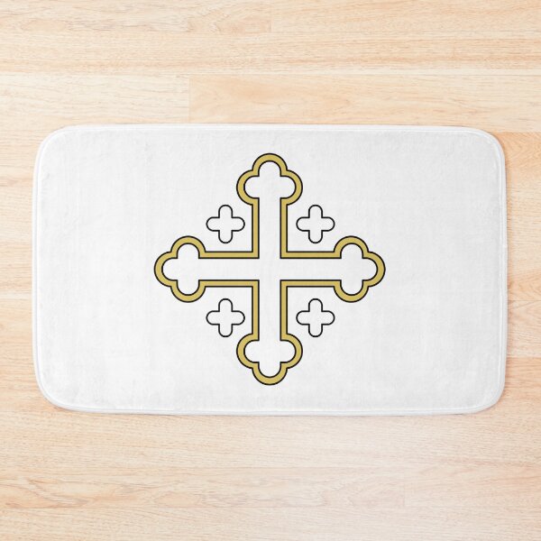Item preview, Budded Cross White on White. Copyright: © Collugraphic    designed and sold by Collugraphic.