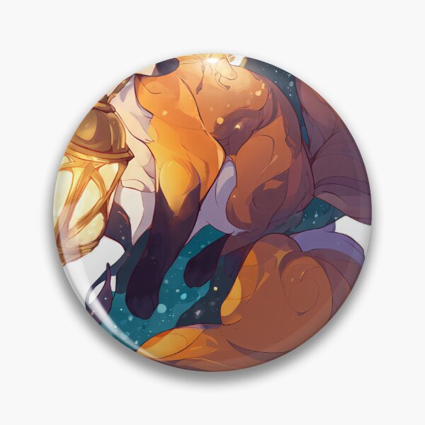 Item preview, Fox Amethyst Lantern Forest designed and sold by IllumeInk.