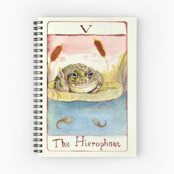 Item preview, The Hierophant Tarot Card designed and sold by LisaByHand.