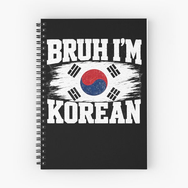 Item preview, Bruh I’m Korean Funny Korean Pride Flag  designed and sold by THREE LITTLE BEANS.