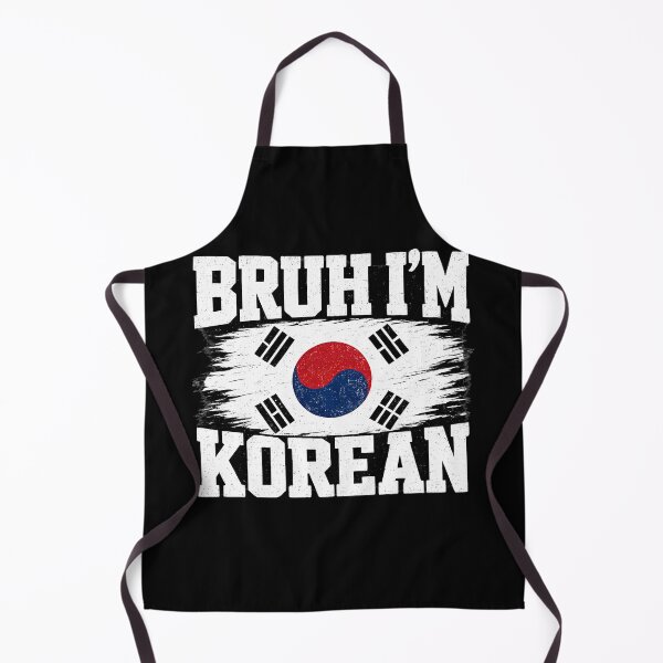 Item preview, Bruh I’m Korean Funny Korean Pride Flag designed and sold by THREE LITTLE BEANS.