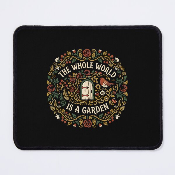 Item preview, The Whole World Is A Garden Secret Garden Robin Wreath Art designed and sold by Fenay Designs.