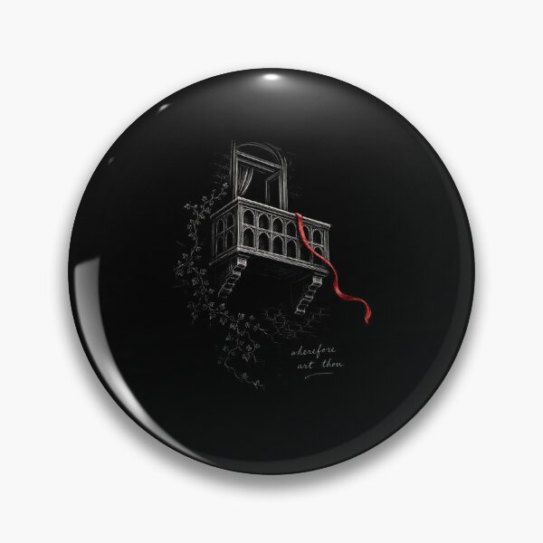 Item preview, Wherefore Art Thou Romeo and Juliet Empty Balcony Sketch designed and sold by Fenay Designs.