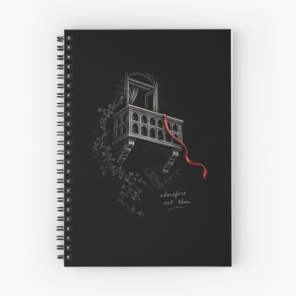 Item preview, Wherefore Art Thou Romeo and Juliet Empty Balcony Sketch designed and sold by Fenay Designs.