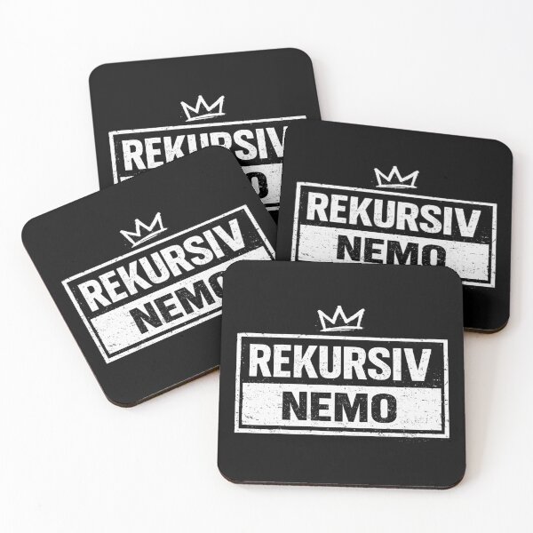 Item preview, REKursiv NEMO, White Transparent Logo, Experimental Music designed and sold by Burn-Ego.