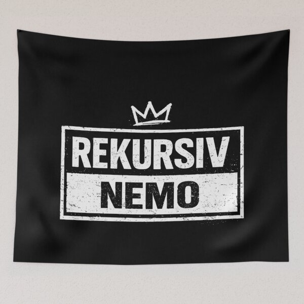 Item preview, REKursiv NEMO, White Transparent Logo, Experimental Music designed and sold by Burn-Ego.