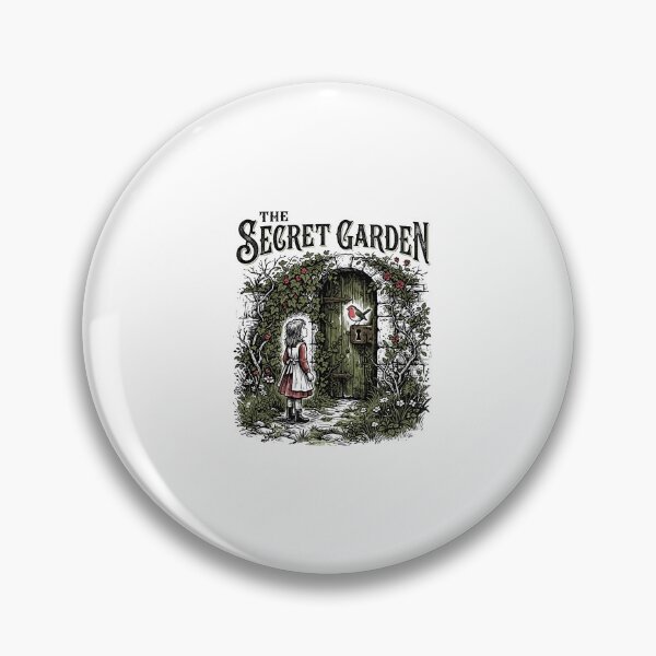 Item preview, The Secret Garden Hidden Door Mary Lennox and Robin Art designed and sold by Fenay Designs.