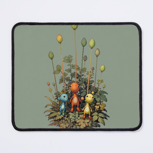 Item preview, Whimsical Forest Creatures and Magical Buds Illustration designed and sold by BLUESKY11a.