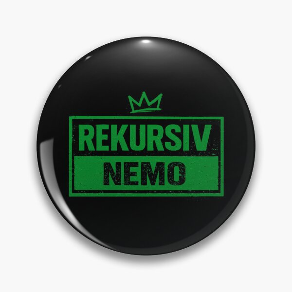 Item preview, REKursiv NEMO, Green Transparent Logo, Experimental Music designed and sold by Burn-Ego.