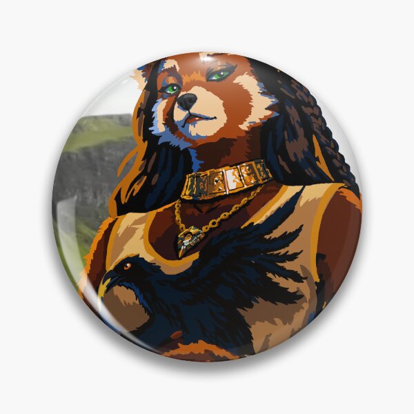 Item preview, Queen Taramis Red Panda designed and sold by KlakkDrawsStuff.