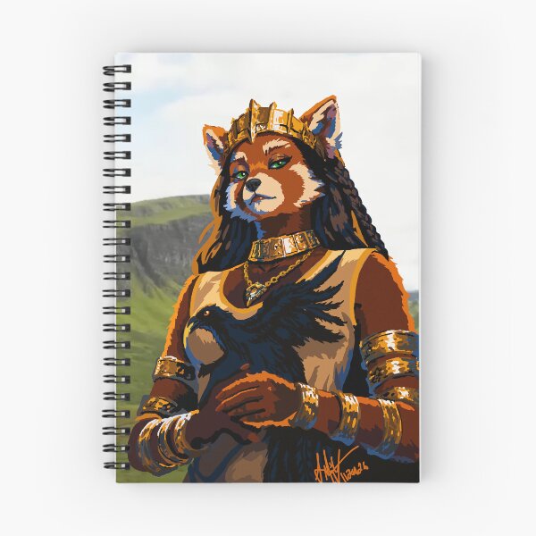 Item preview, Queen Taramis Red Panda designed and sold by KlakkDrawsStuff.