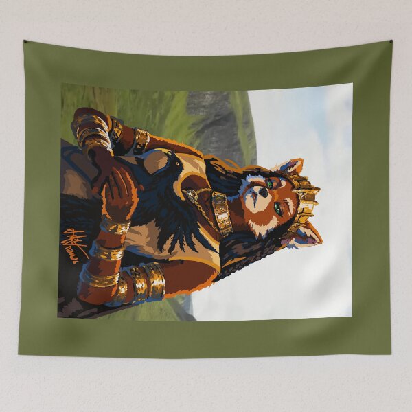 Item preview, Queen Taramis Red Panda designed and sold by KlakkDrawsStuff.