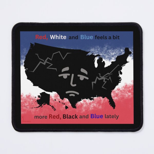 Item preview, State of the Union: Red, Black and Blue designed and sold by EJVisuals.