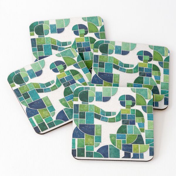 Item preview, Ceramic encounter in blue-green designed and sold by Sigtrix.