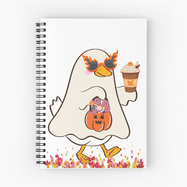 Item preview, Cute Spooky Season Ghost Duck Watercolor Style Design. designed and sold by VibranPalette.