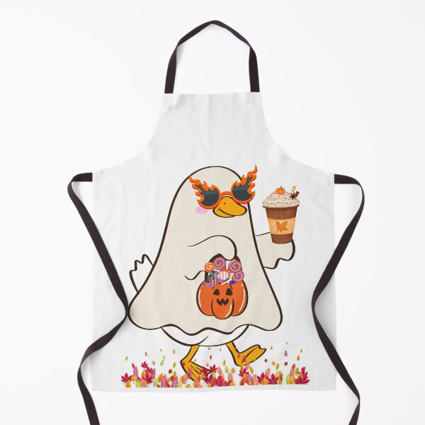 Item preview, Cute Spooky Season Ghost Duck Watercolor Style Design. designed and sold by VibranPalette.