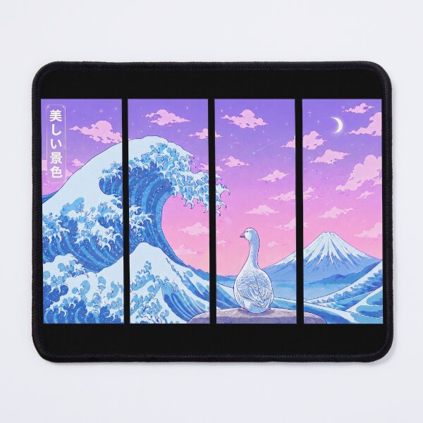 Item preview, Funny Goose Japanese Kanagawa Wave Vapor Japan Boys Girls Kids designed and sold by FurryHavenPH.