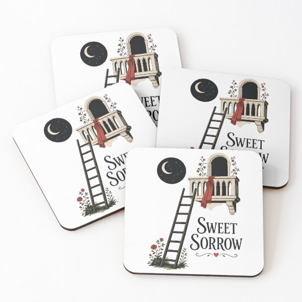 Item preview, Sweet Sorrow Romeo and Juliet Ladder Balcony Scene Art designed and sold by Fenay Designs.