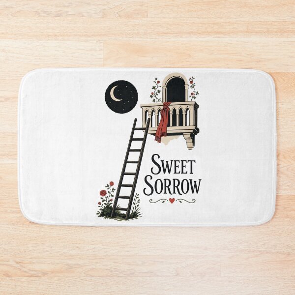 Item preview, Sweet Sorrow Romeo and Juliet Ladder Balcony Scene Art designed and sold by Fenay Designs.