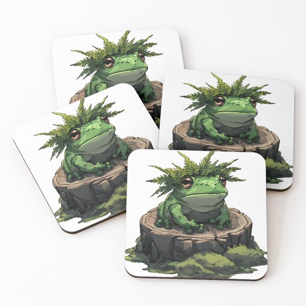 Item preview, Frog Fern Crown Throne designed and sold by IllumeInk.