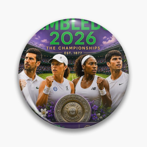 Item preview, WIMBLEDON 2026 TENNIS CHAMPIONSHIPS – Celebrating Excellence on Grass Courts designed and sold by DBM Photo Art 1.
