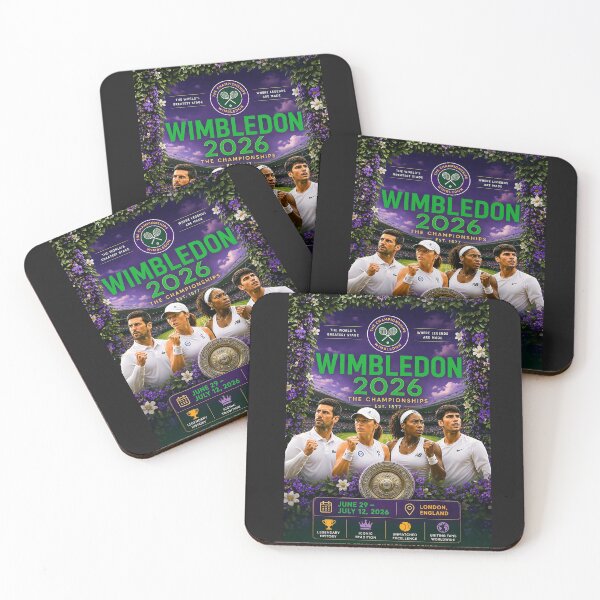 Item preview, WIMBLEDON 2026 TENNIS CHAMPIONSHIPS – Celebrating Excellence on Grass Courts designed and sold by DBM Photo Art 1.