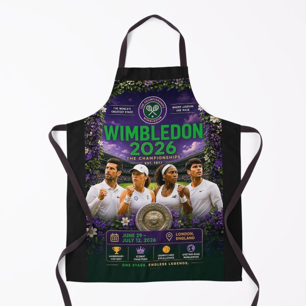Item preview, WIMBLEDON 2026 TENNIS CHAMPIONSHIPS – Celebrating Excellence on Grass Courts designed and sold by DBM Photo Art 1.