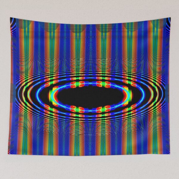Item preview, Abstract Pattern "The Black Circle" designed and sold by Gluecknika.