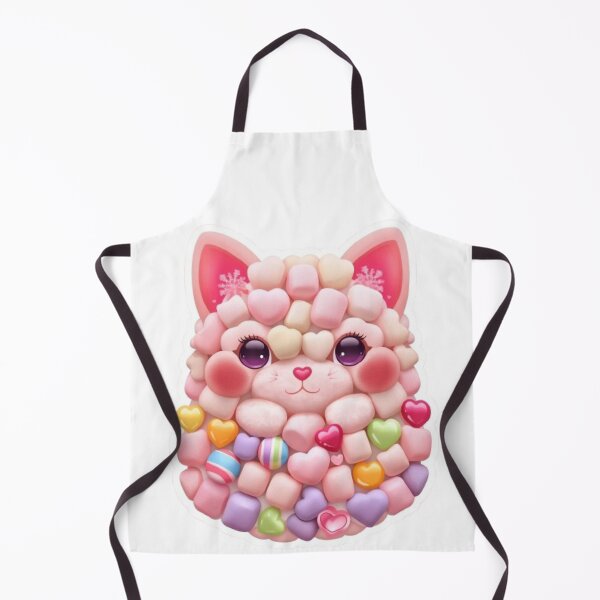 Item preview, Marshmallow Cat Kawaii Sticker designed and sold by Stylestickers55.