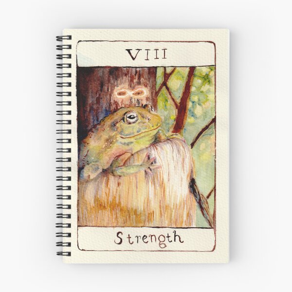 Item preview, Strength Tarot Card designed and sold by LisaByHand.