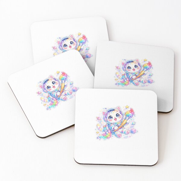 Item preview, Cosmic Cat Explorer – Space Adventure Sticker designed and sold by blossomfun.