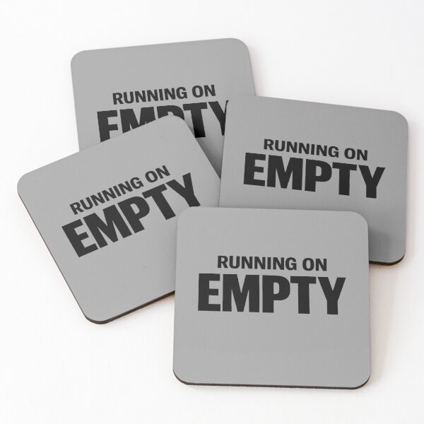 Item preview, Running On Empty Funny Burnout Shirt Work Humor Gift Relatable Tired Tee Exhausted Sarcastic Shirt designed and sold by Gremlin Hours.