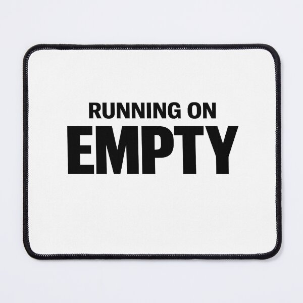 Item preview, Running On Empty Funny Burnout Shirt Work Humor Gift Relatable Tired Tee Exhausted Sarcastic Shirt designed and sold by Gremlin Hours.